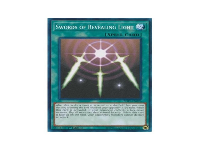 Sword of Light có khả năng giam giữ quái vật đối phương và không tấn công trong 3 lượt
