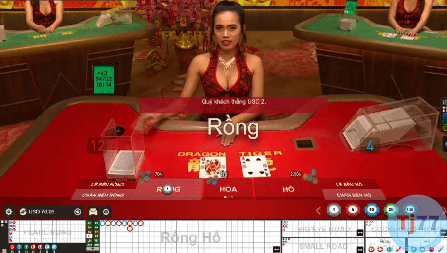 Chơi Rồng Hổ online khoa học