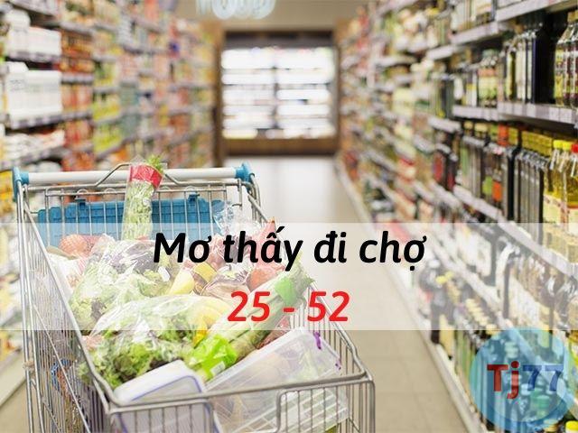 ngủ mơ thấy mình đi chợ