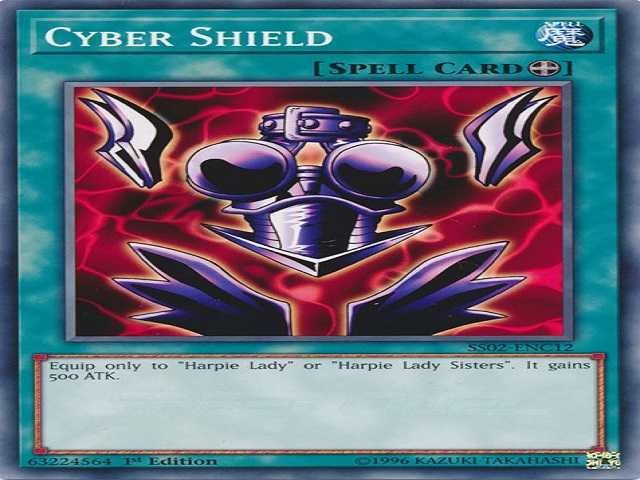 Cyber ​​Shield là một lá bài ma thuật yugi