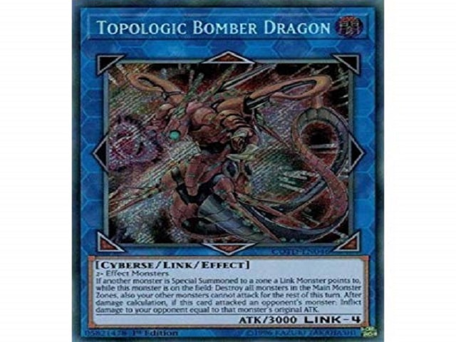 Topologic Gumblar Dragon- một trong những quân bài bị cấm trong Yugioh