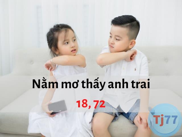 giấc mơ thấy anh trai