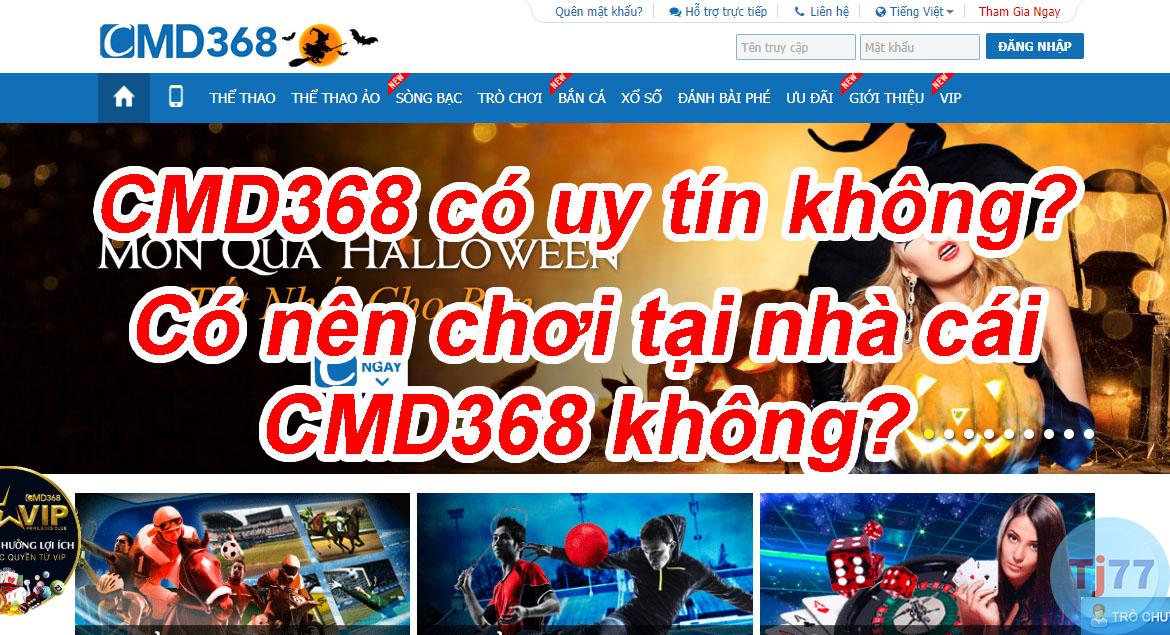 Nhà Cái CMD368 Lừa đảo
