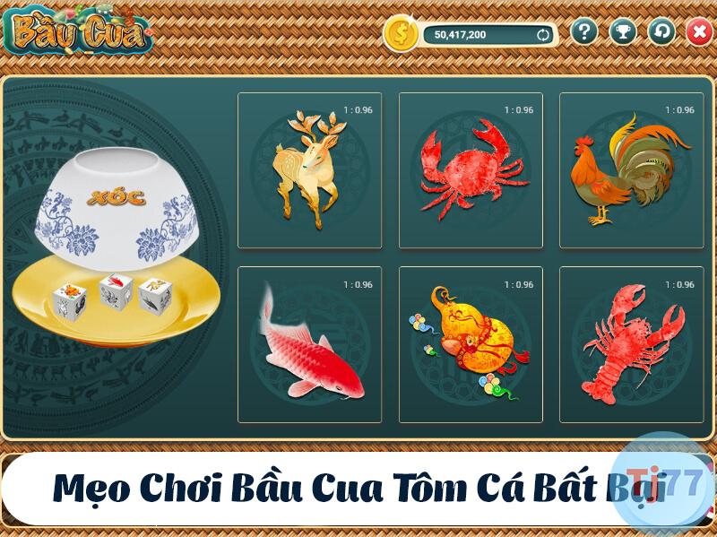 Bầu Cua Tôm Cá onlune