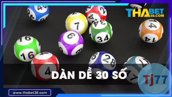 Dàn Đề 30 Số