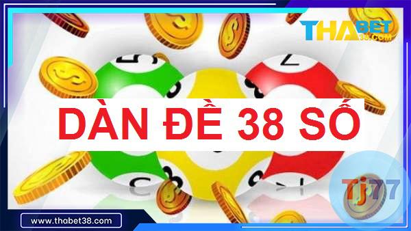 dàn đề 38 số